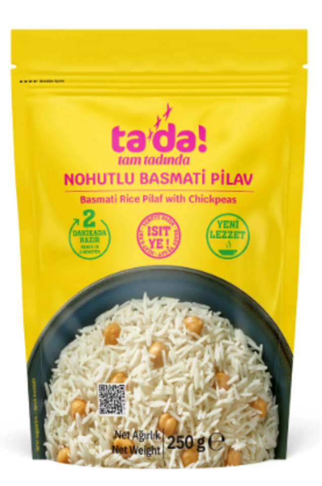 TADA NOHUTLU&BASMATİ PİRİNÇ PİLAVI 250 GR